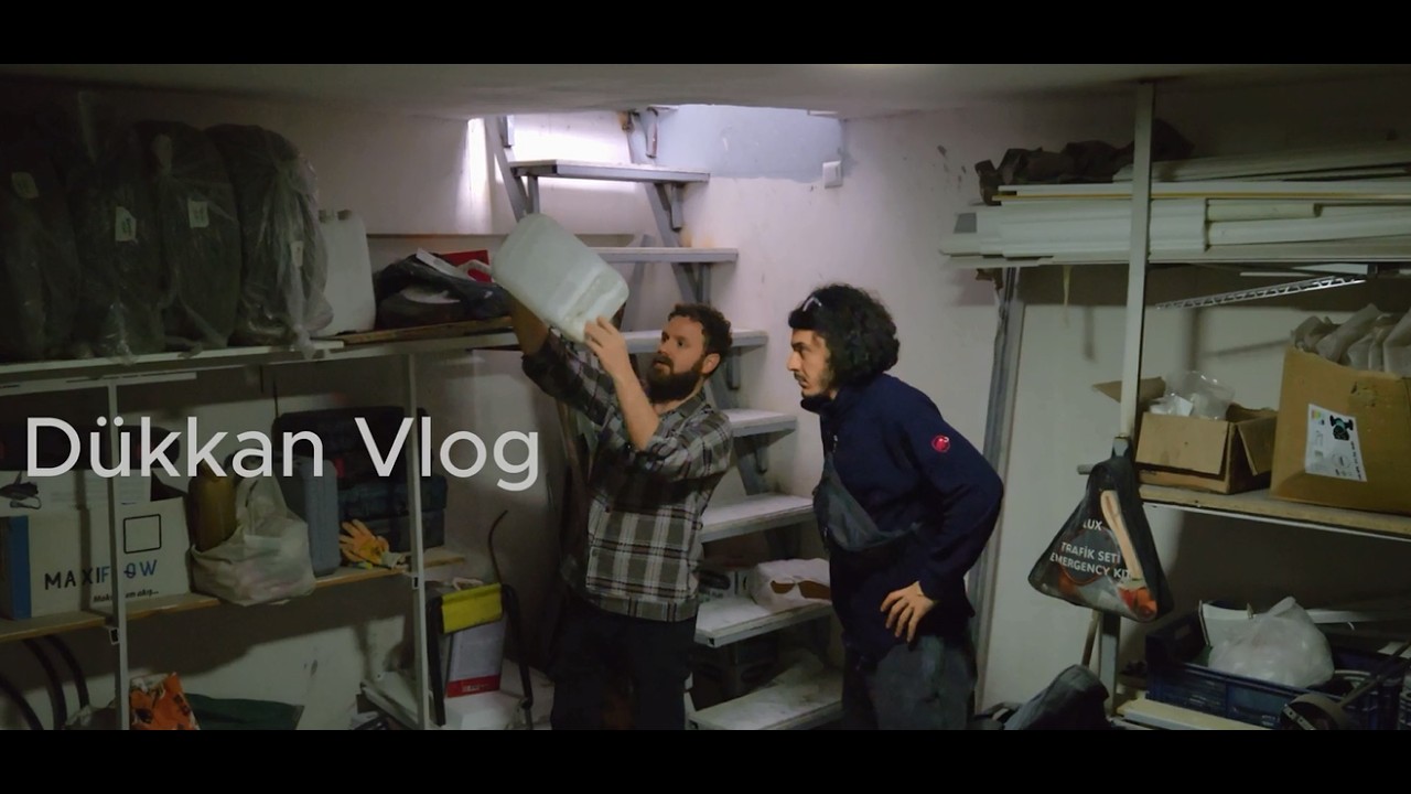 Enişteyle bir gün vlog. dükkan temizliği
