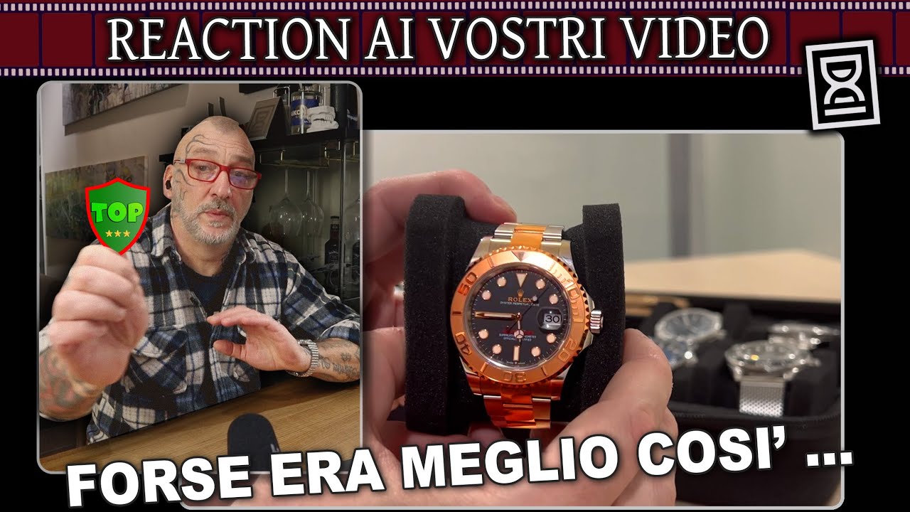 Quando il Rolex Yacht-Master d'oro ti fa venire il rimpianto...