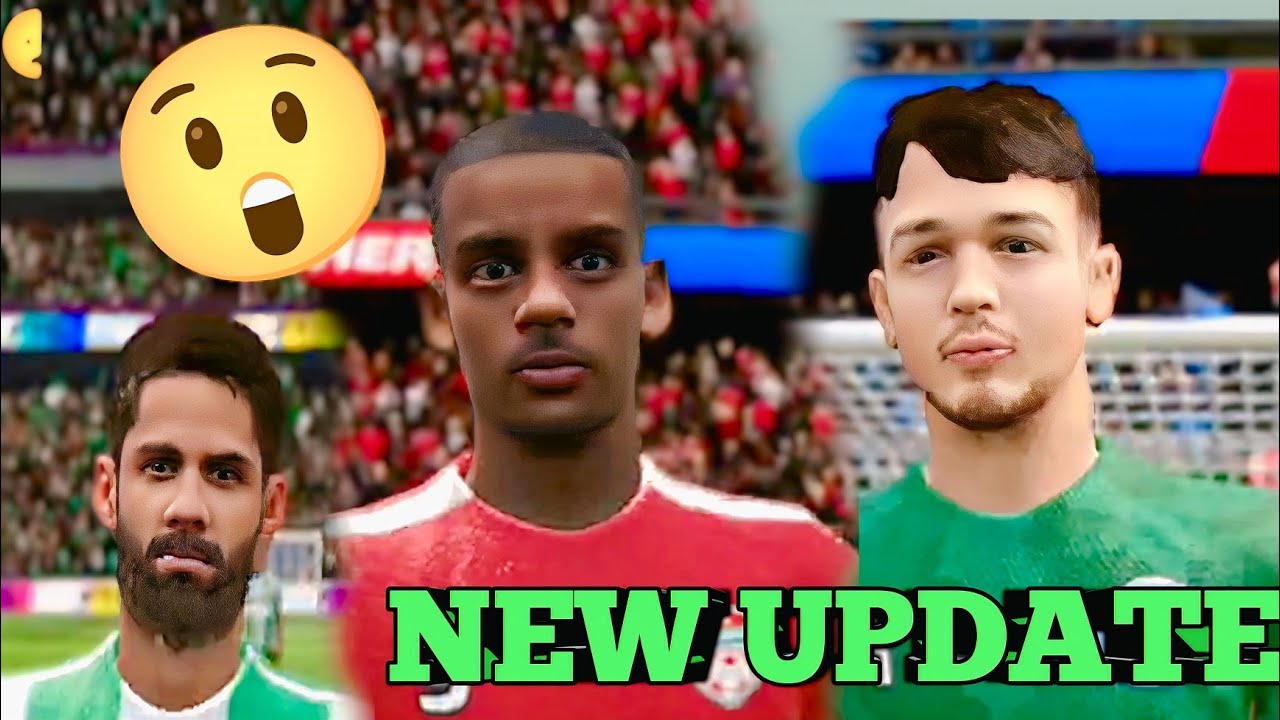 DLS 26 - NEW UPDATE NEW PLAYERS FACES 