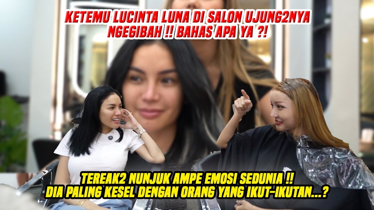 STYLE BARU !! GHIBAH COWOK AMA LUCINTA LUNA ??!! AMPE TERIAK TERIAK !! AMSYONGGG