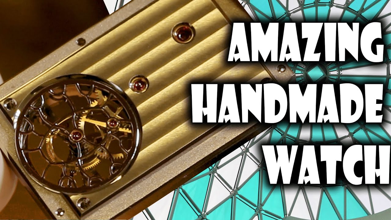 Часы с турбийоном ручной работы! Видео о часовом деле 41