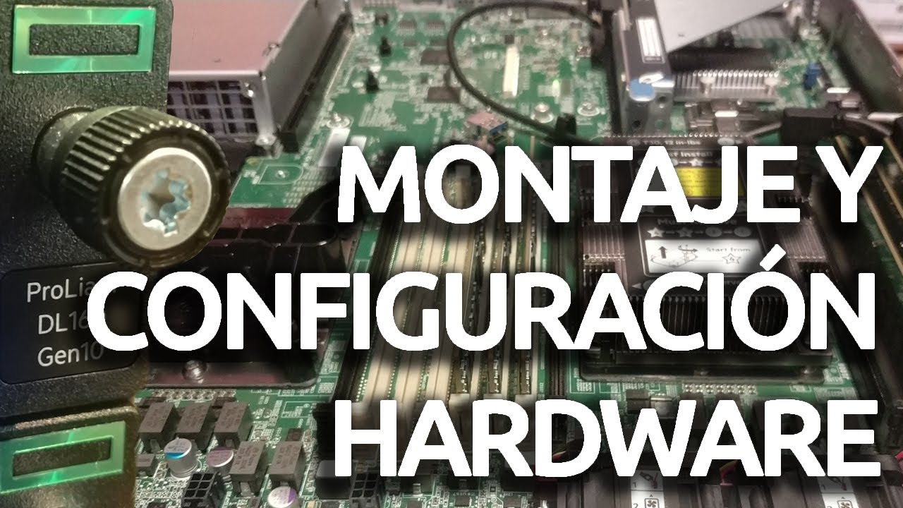 Instalación y configuración hardware HP Proliant DL160