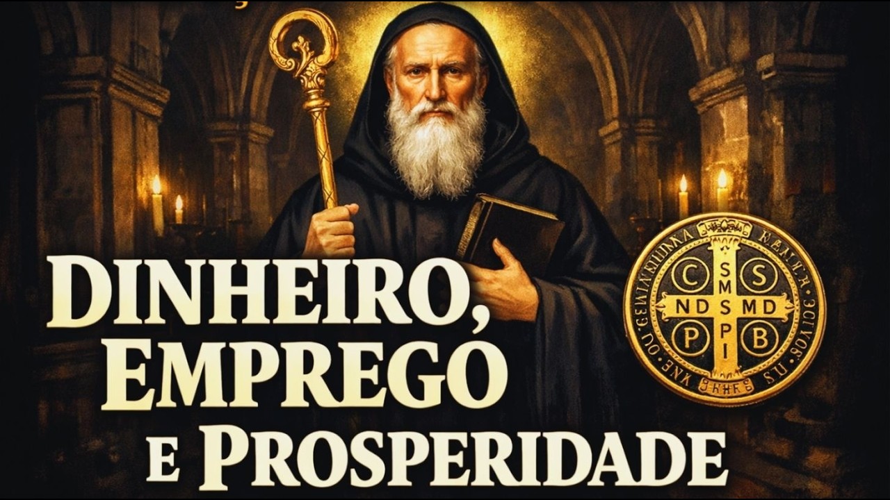 📿Poderosa Oração de São Bento para Abrir Caminhos: Dinheiro, Emprego e Prosperidade Urgente!