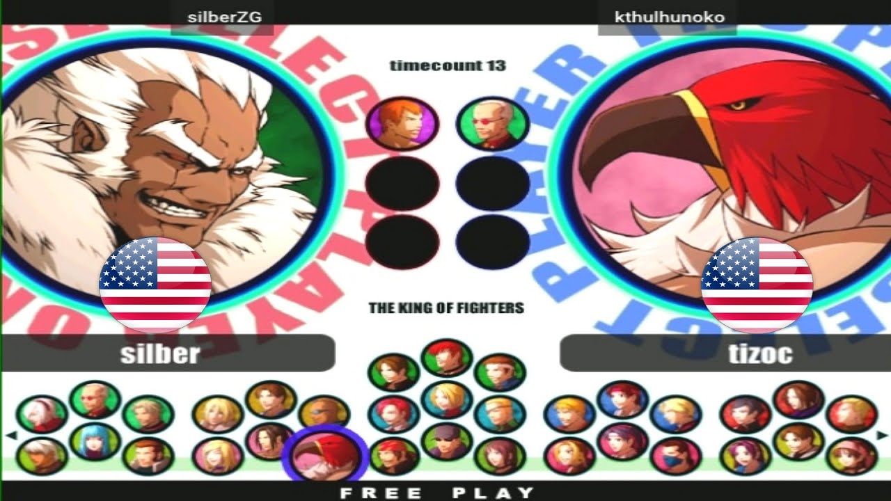 KOF XI - silberZG vs kthulhunoko