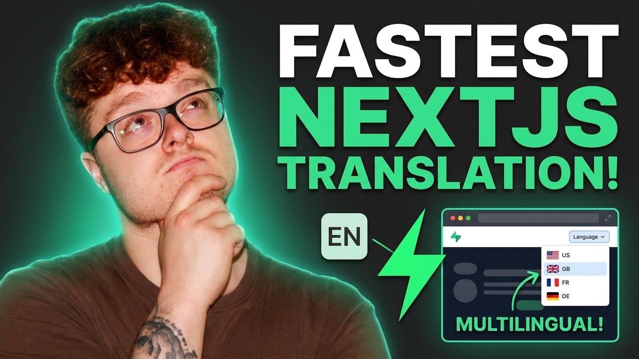 The FASTEST Way to Make Your NextJS App Multilingual