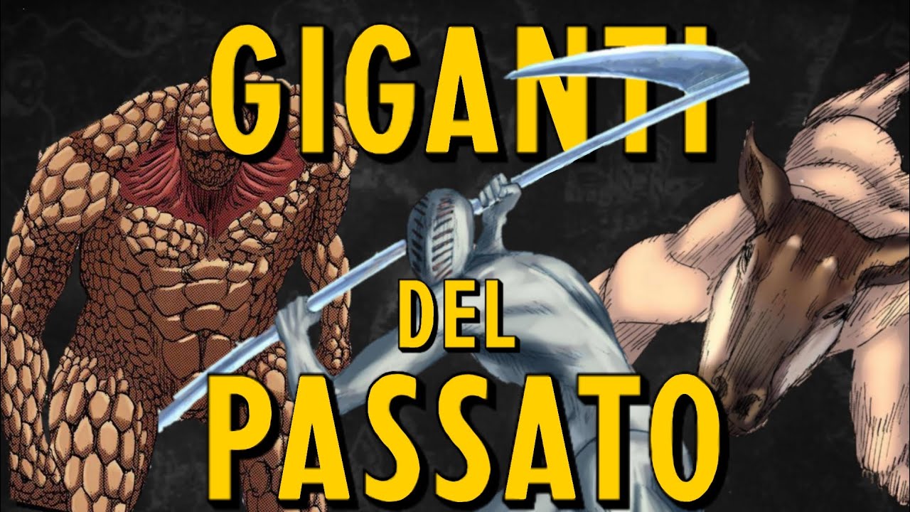 LISTA dei GIGANTI DEL PASSATO di Attack on titan