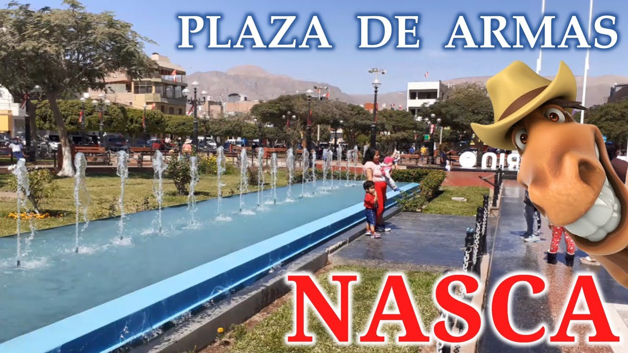 Plaza de Armas en Nasca Peru // Mi Ciudad / Nasca Turismo // La Ciudad de Nasca // Nasca Perú🇵🇪