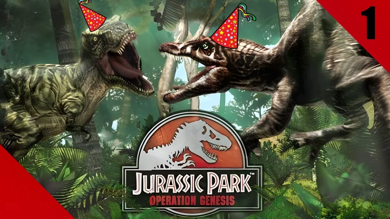 20th ANNIVERSARY PLAYTHROUGH of Jurassic Park Operation Genesis! | A Lucky Start