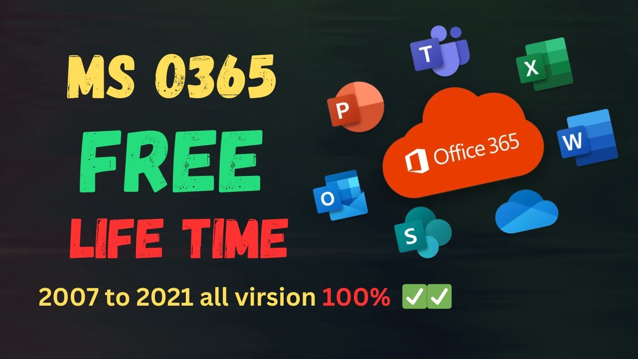 How to Get MS Office for Free (2007, 13, 16, 2021 & O365) – Lifetime Access! (2024) @Out flicK