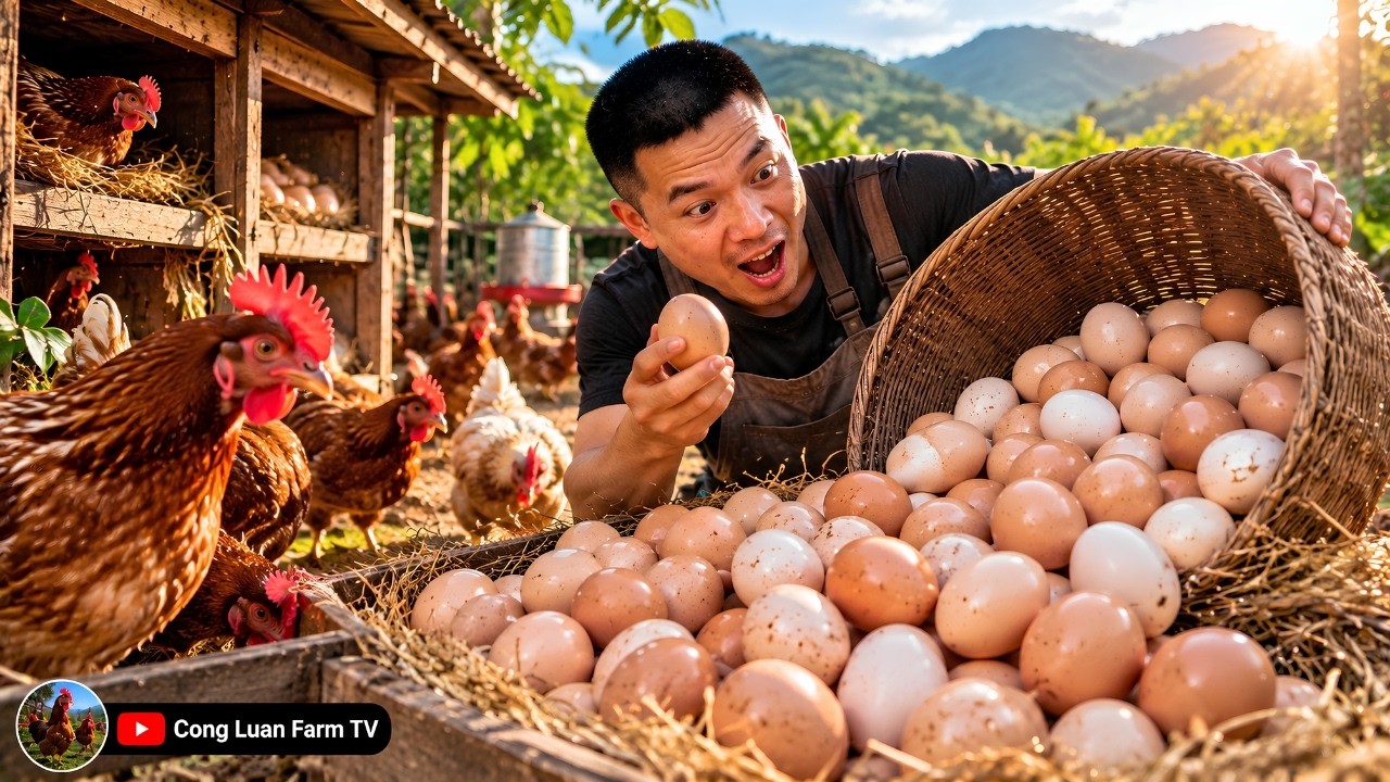 🥚 Fresh Egg Harvest &ndash; You Won't Believe the Total!