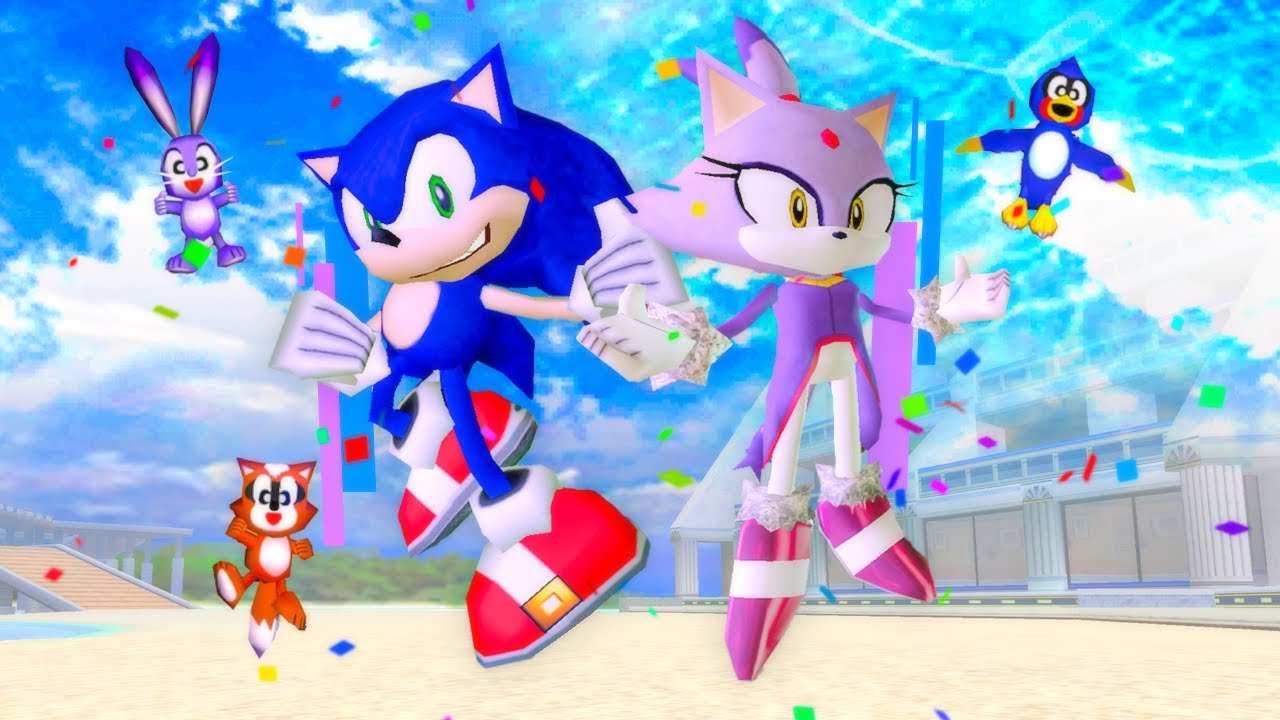 Sonic Adventure: Dreamcast Blaze & Rush Tricks System