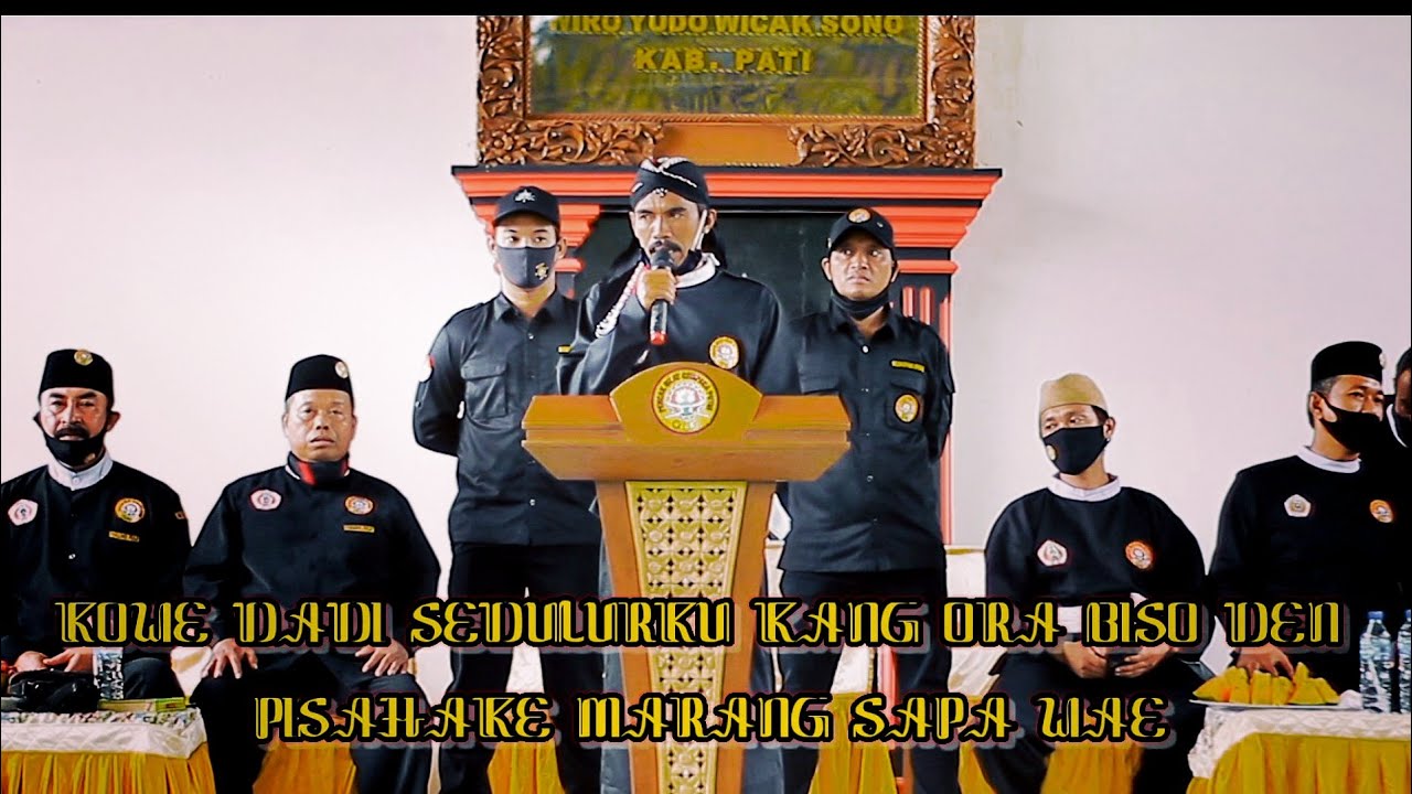 WARGA PSCP WAJIB NONTON!! WEJANGAN DAN PESAN DARI KETUA CABANG PATI