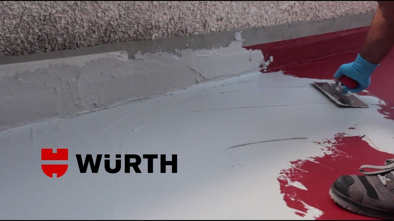 Gamme IMPELAST : Étanchéité sur terrasse en béton - Würth