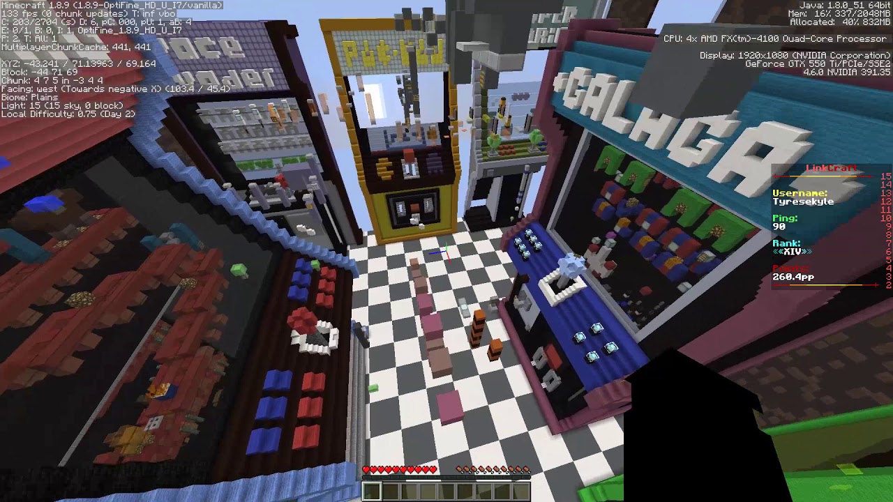 LinkCraft Arcade