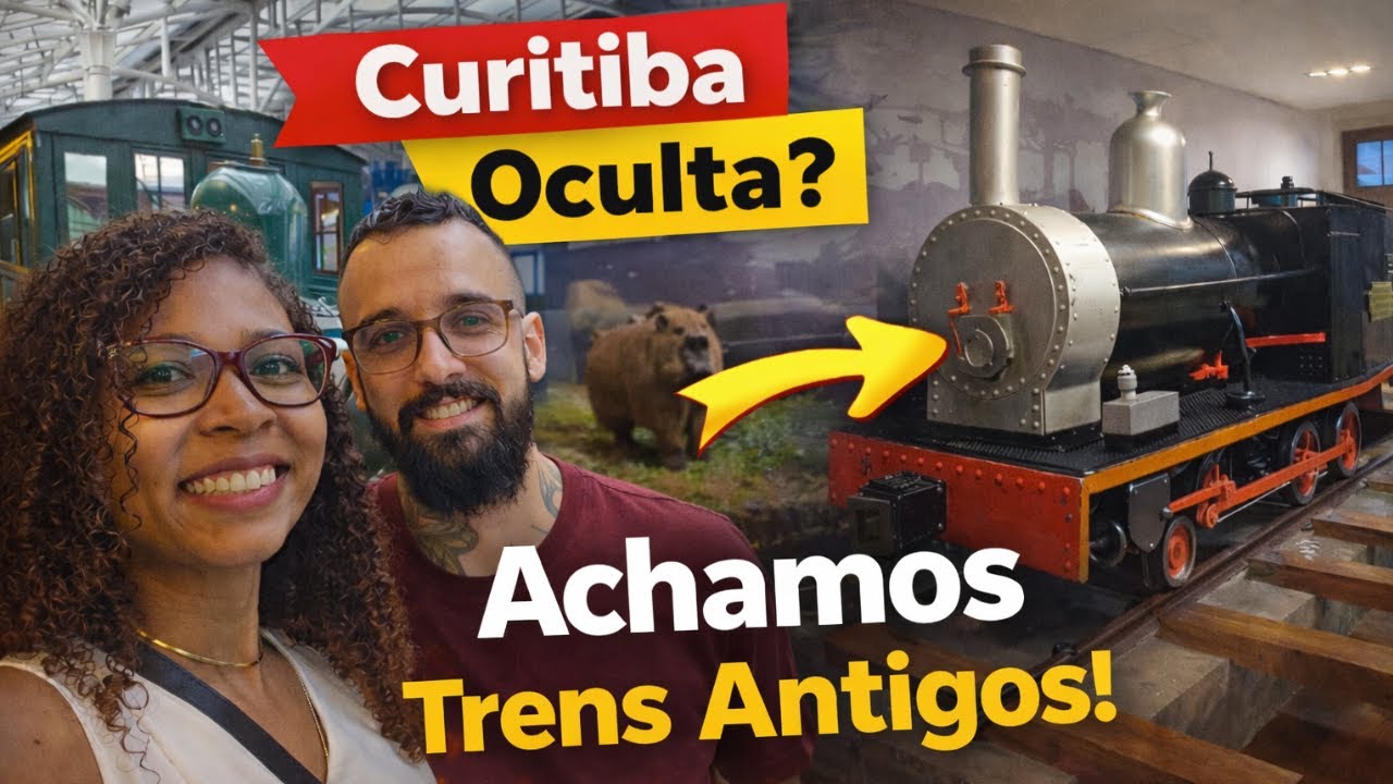 RUA 24 HORAS, MUSEU FERROVIÁRIO E SHOPPING ESTAÇÃO - CURITIBA PARANÁ