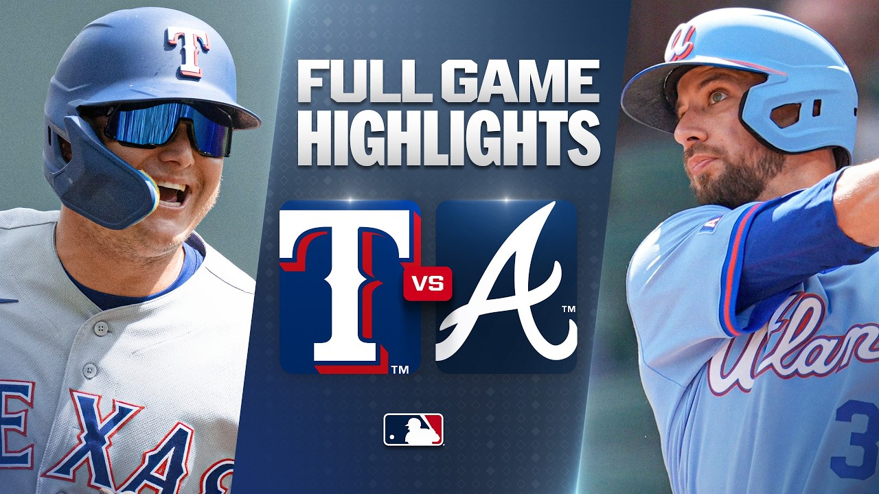 RANGERS vs. BRAVES: Official Full Game Highlights (July 18) | 2026 MLB Season