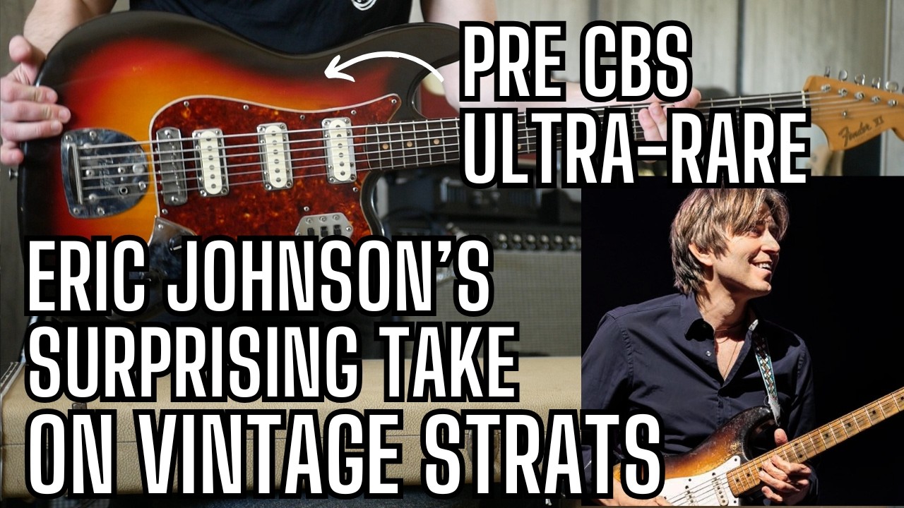 Удивительный взгляд Эрика Джонсона на винтажные Fender Stratocaster &mdash; этот Fender до эпохи CBS вс...
