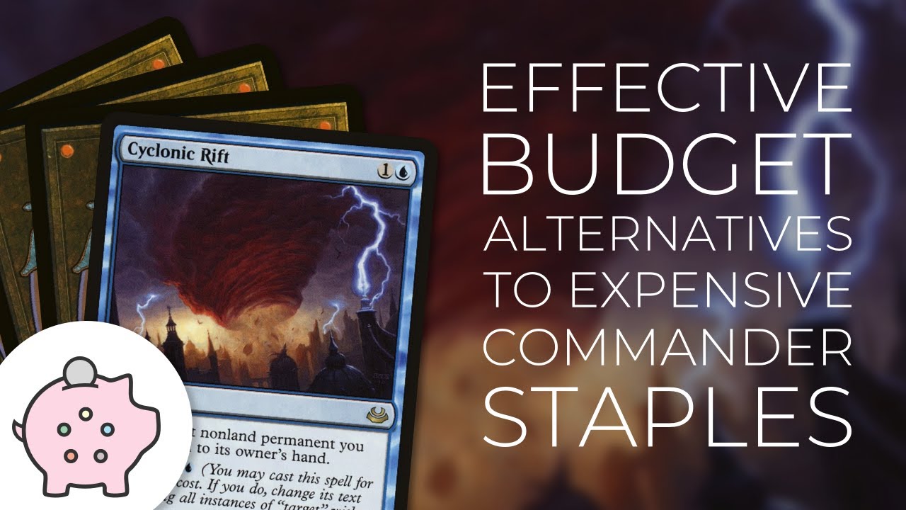 Budget Alternatives to Expensive Commander Staples | Cyclonic Rift | Mirari's Wake | EDH | MTG