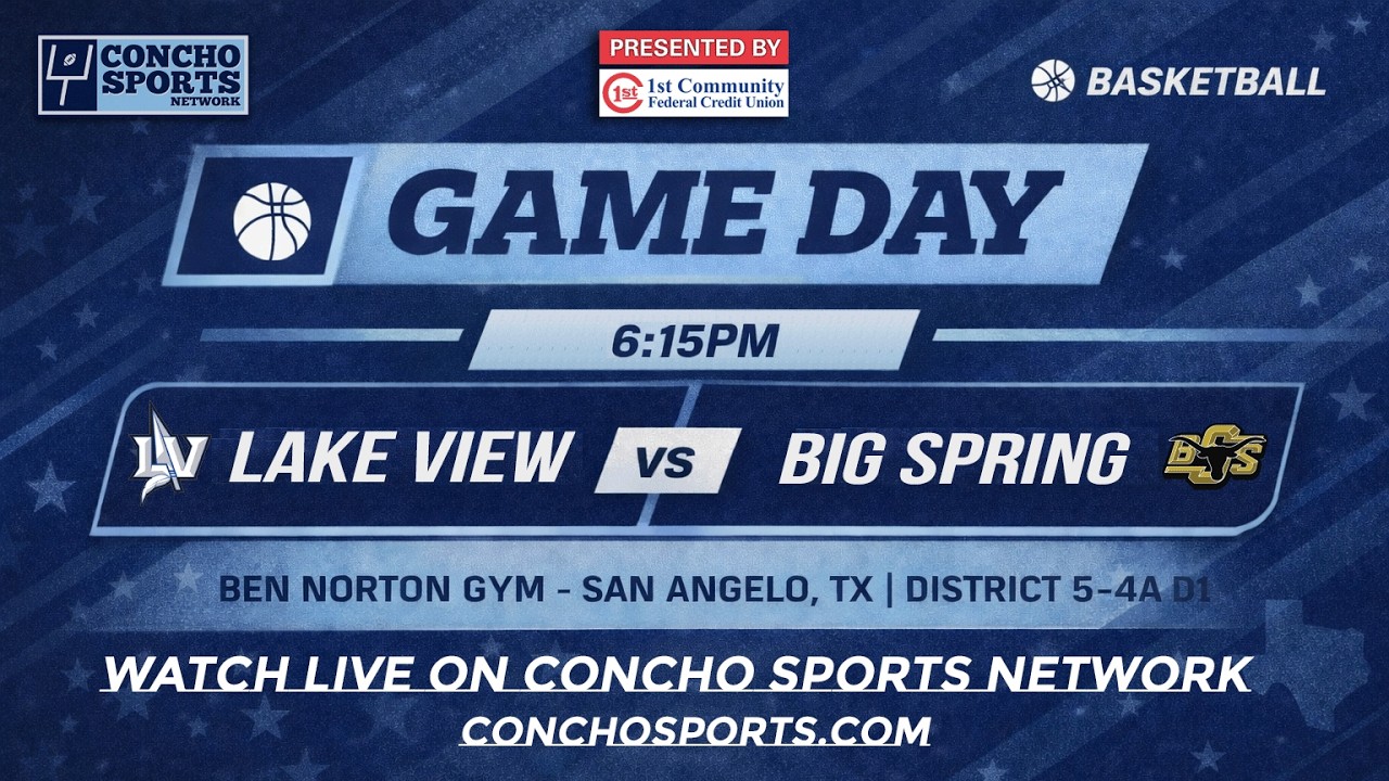 🔴 LIVE - 🏀 San Angelo Lake View Chiefs vs Big Spring Steers | Hoops | 2/17/26