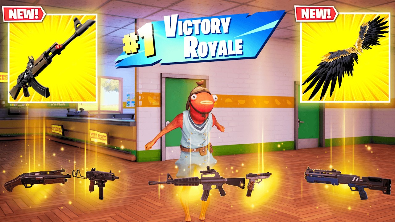 FISHSTICK vs NEW MYTHIC'S CHALLENGE (NEW!! Fortnite Chapter 7 Season 1)