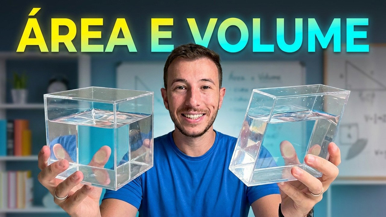 GEOMETRIA ESPACIAL | Área Total e Volume de Prismas | Aula 1.