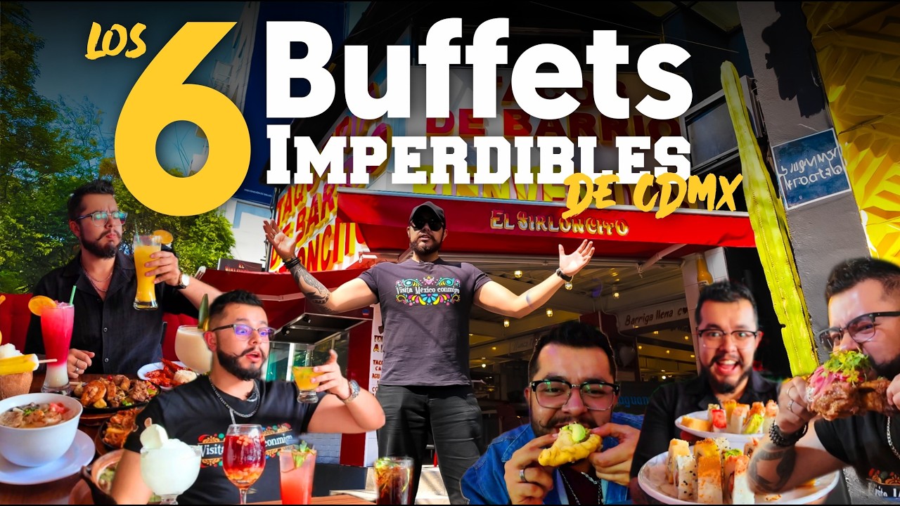 6 Buffets en CDMX que No Conocías😱🔥