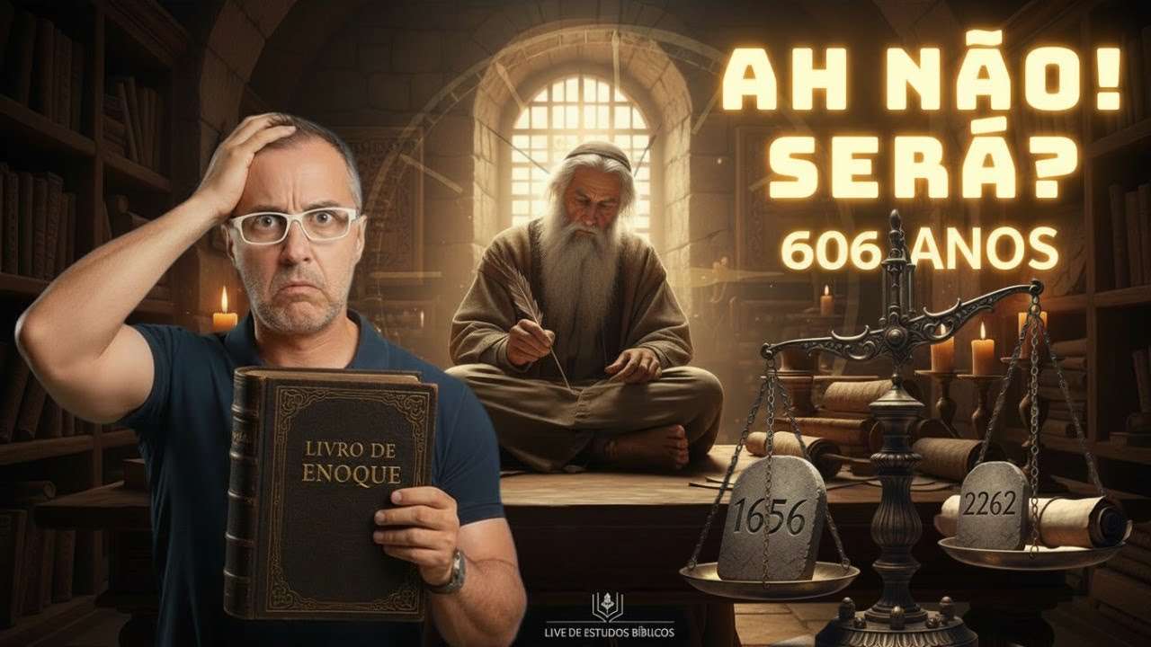 5500 DE ENOQUE: OS ESCRIBAS JUDEUS ENCURTARAM O TEMPO EM 606 ANOS PARA NÃO ADORAREM O FILHO DE DEUS?