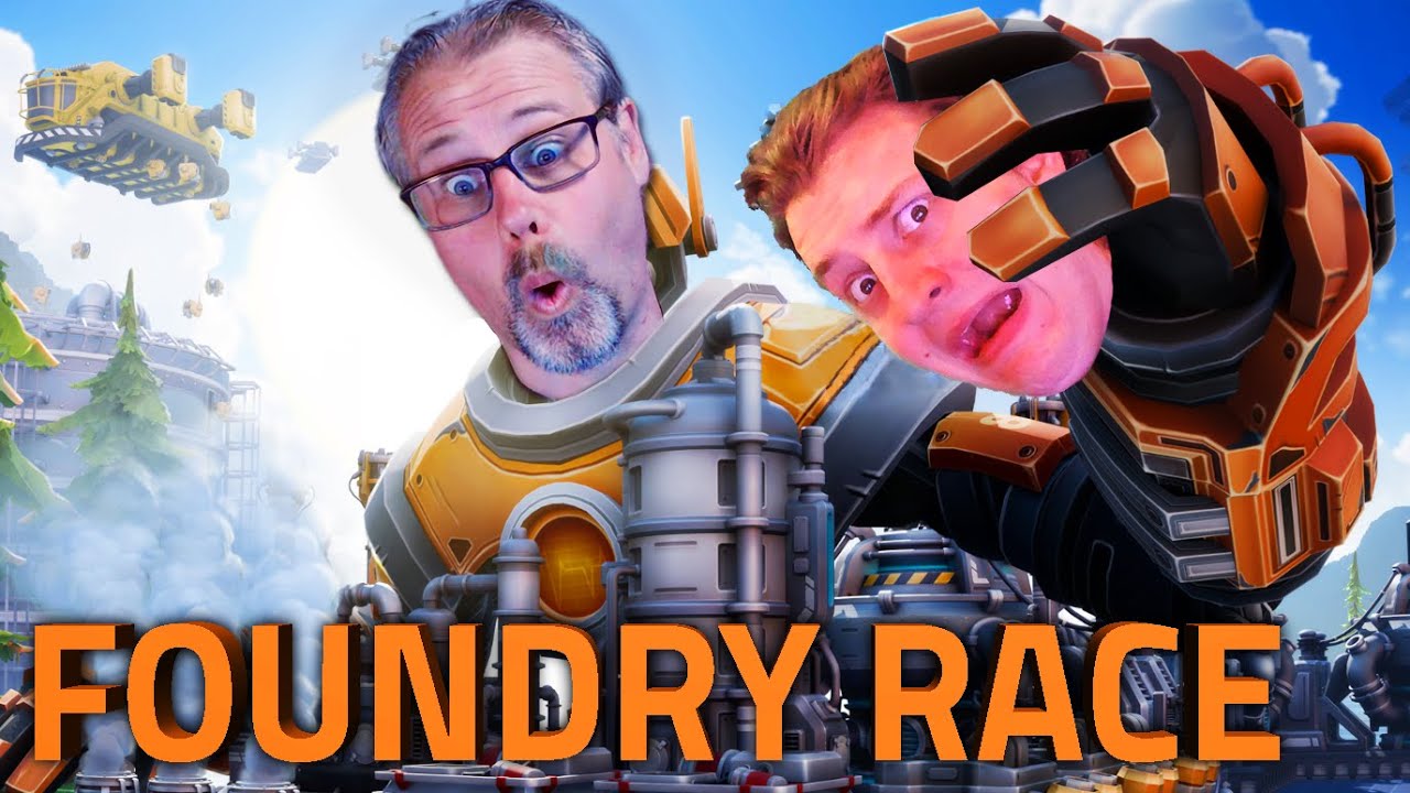 Factorio Masters Speedrun FOUNDRY: AntiElitz vs. Nefrums Blind Race!