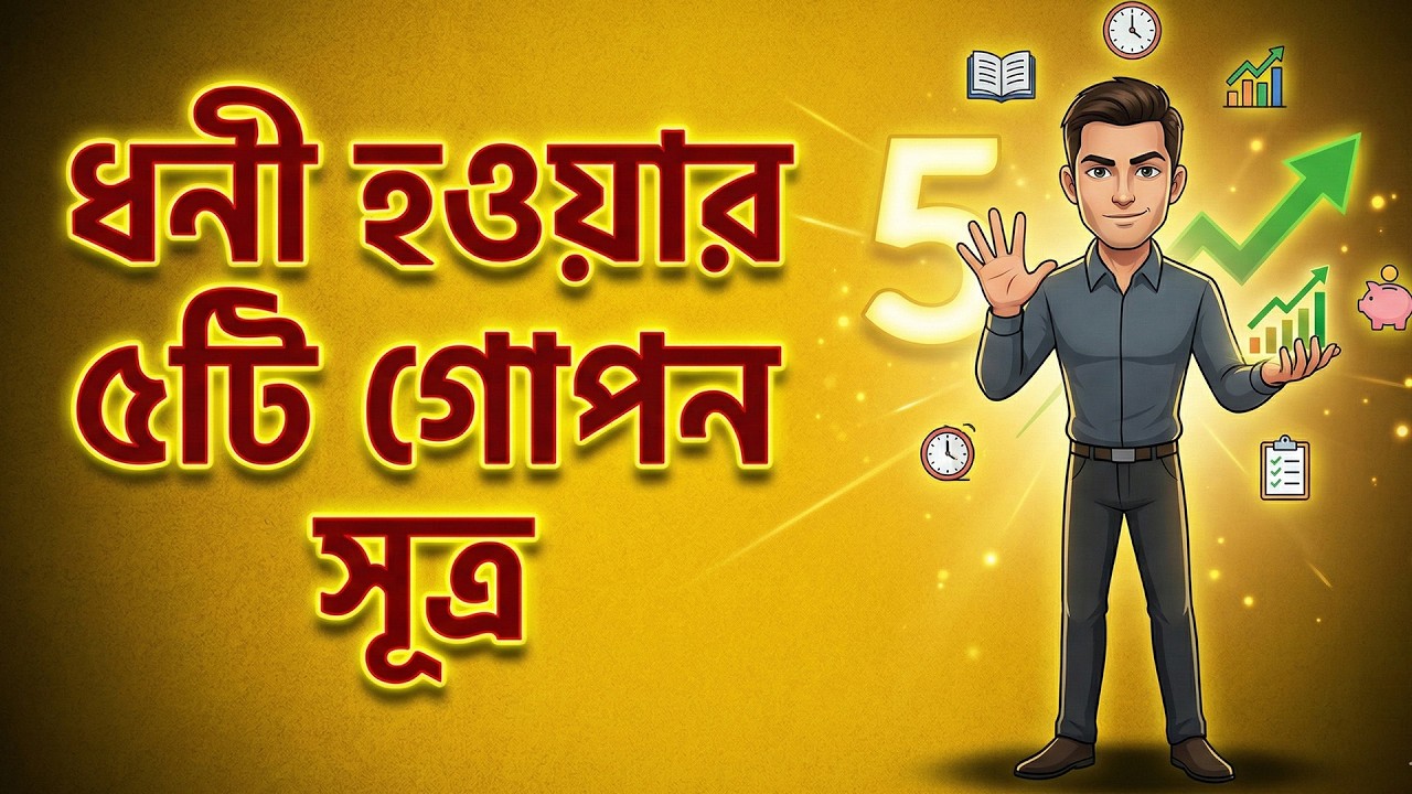 আপনার ব্রেন আপনাকে গরিব করে রাখছে! ধনীদের ৫টি গোপন সূত্র | 5 Mindset Of Rich People