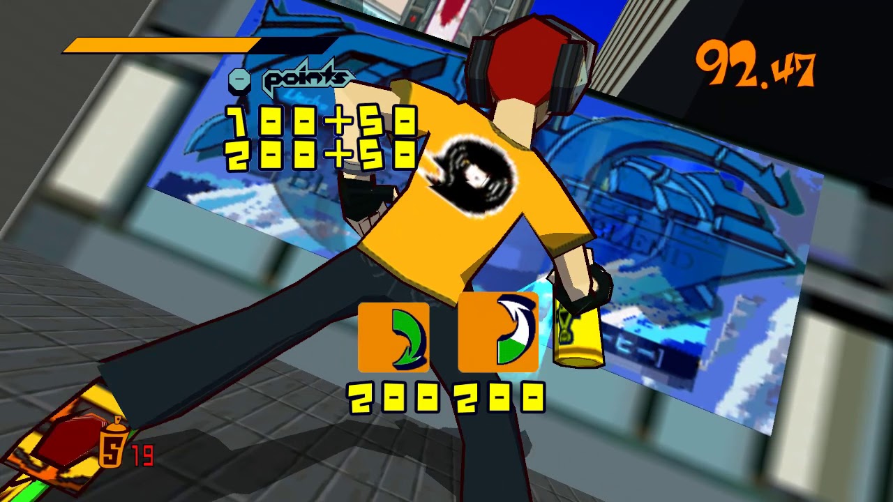 Jet Set Radio - Gum/Tab + Shibuya GG (Jet Rank) [Part 1]