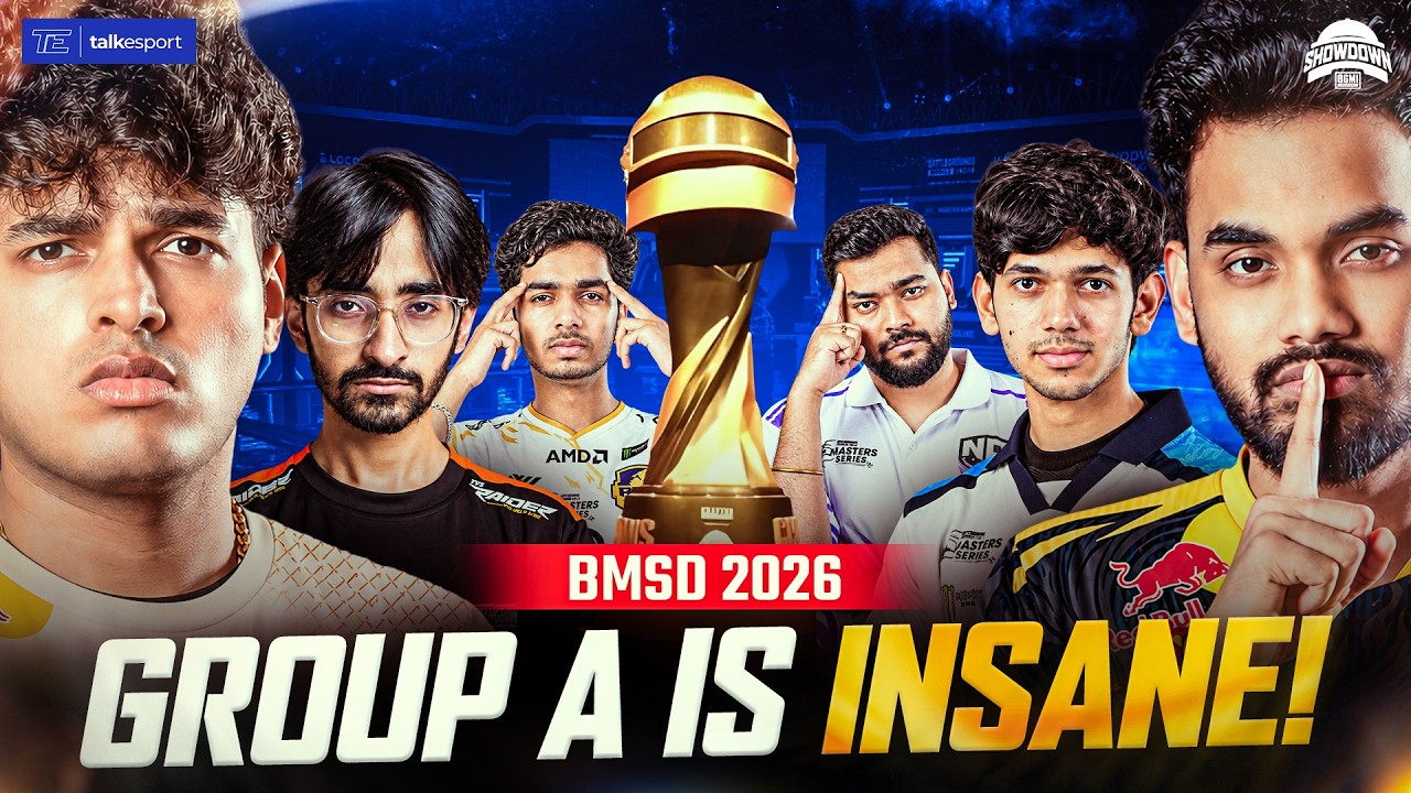 BMSD 2026's Group A Will Make You Panic if You're a BGMI Esports FAN