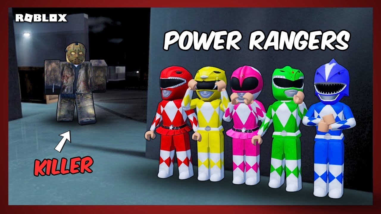 KILLER VS POWER RANGERS! SIAPA YANG MENANG?! [ VIOLENCE DISTRICT - ROBLOX INDONESIA 🇮🇩 ]