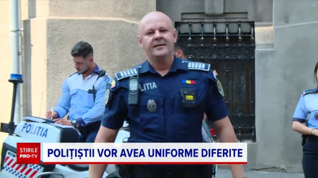 Poliția Română se înnoiește. Uniformele vechi de 20 de ani vor fi înlocuite cu unele noi