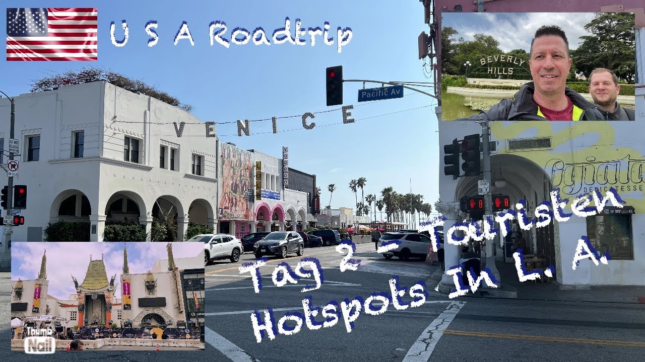 USA Südwest Roadtrip 2025 | Vlog 2 | Touristen Hotspots in L.A. | Rolling Down The Highway 🇺🇸