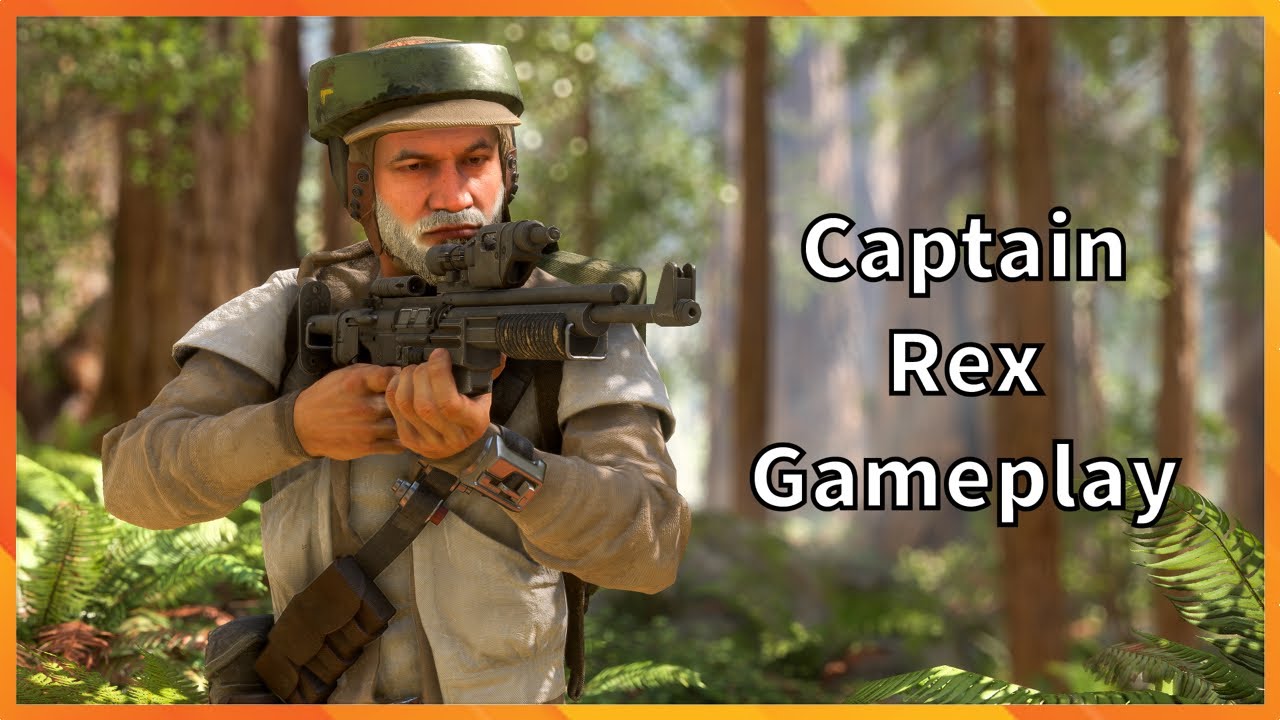 Endor Captain Rex Gameplay Star Wars Battlefront 2