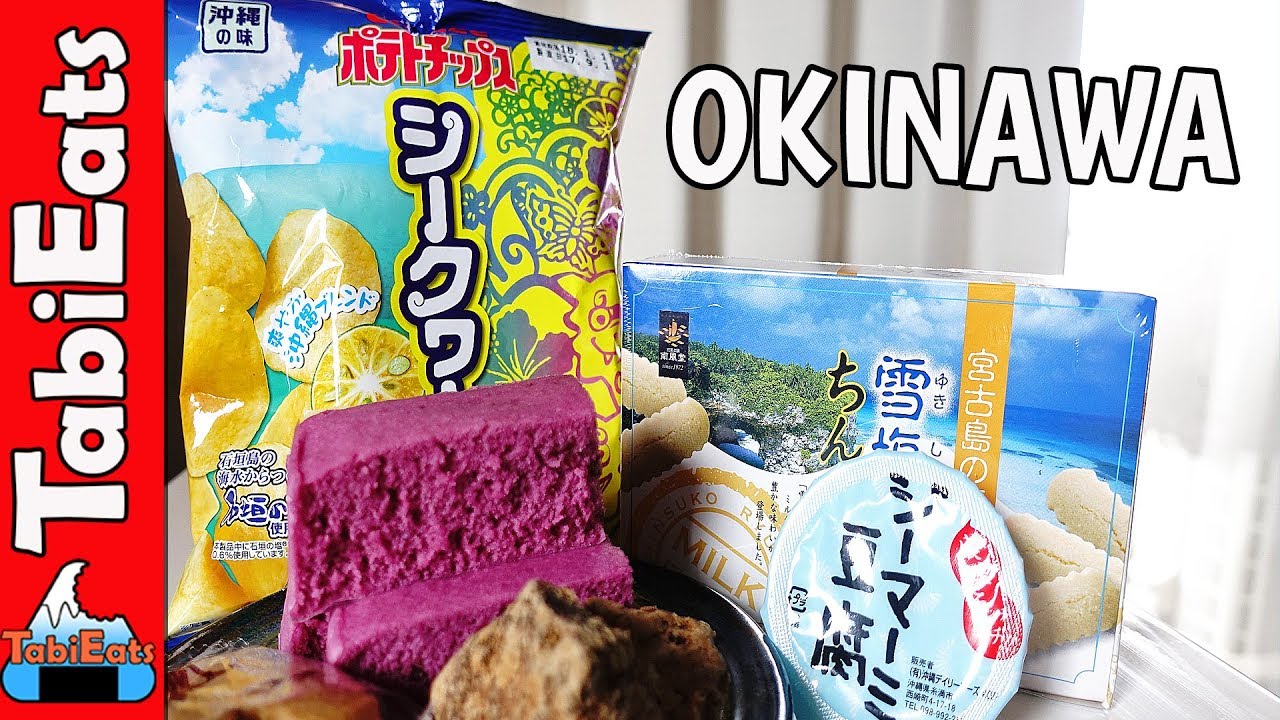 Trying Okinawa Food & Snacks