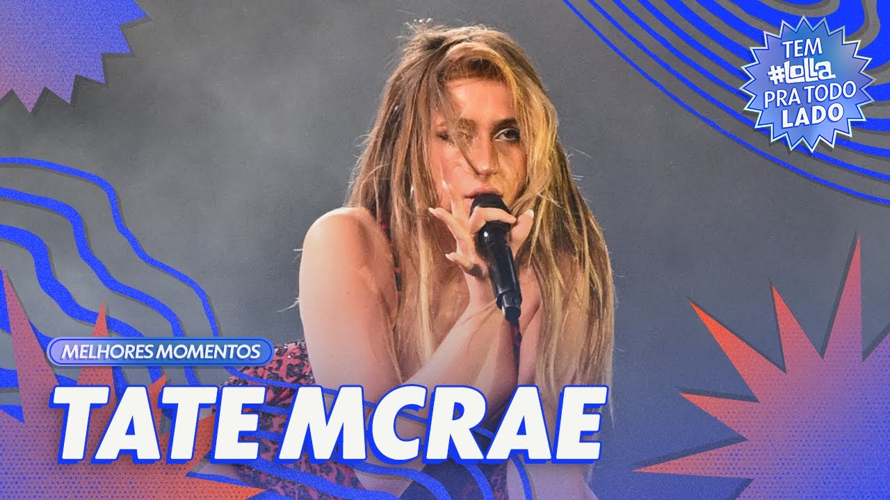 Tate McRae no Lollapalooza 2025 | Melhores Momentos | #LollaBrNoMultishow