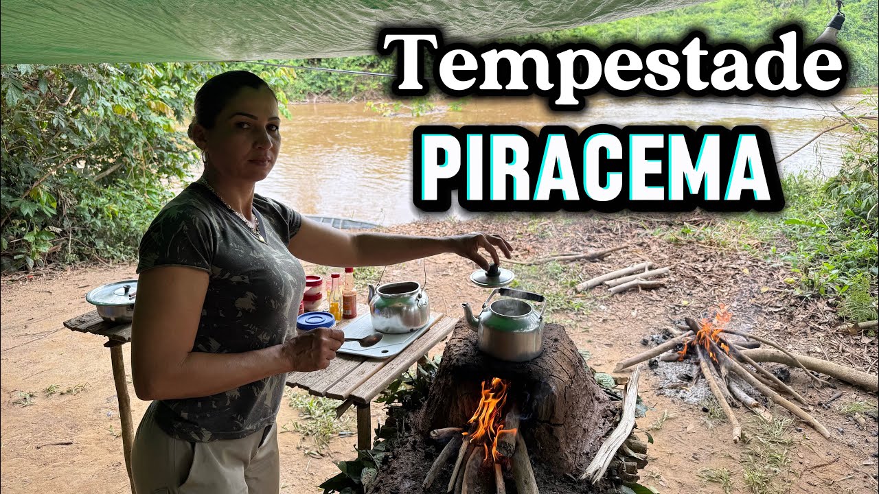 TEMPESTADE E PIRACEMA de CORIMBA no Ultimo DIA de pesca RIO BRANCO ALTA FLORESTA RO