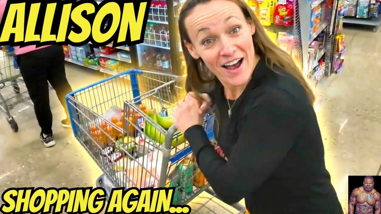 Street Talk:  Allison Went Grocery Shopping Again and This Is What Happened…