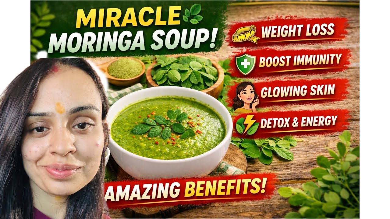 Miracle Moringa Soup 🌿साईजन की फली सूप 🍜 | Glowing Skin, Weight Loss & Strong इम्युनिटी