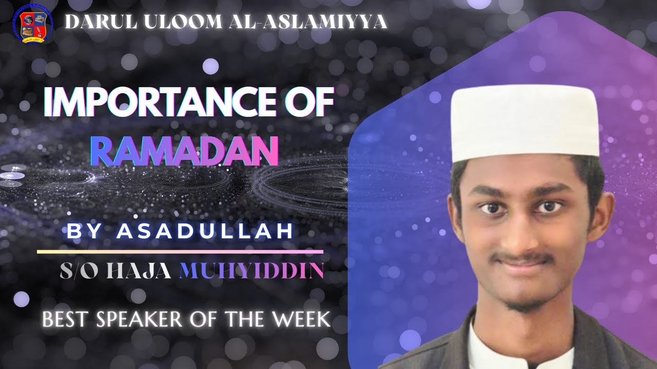 “The Real Importance of RamadanEvery Muslim Should Know This”