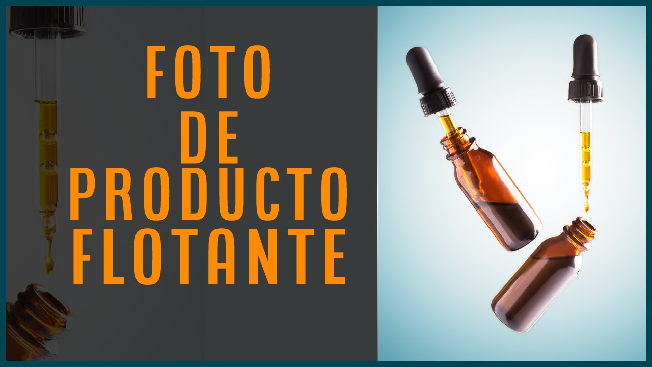 Como hacer fotografía de producto flotante😱💧 [LEVITANDO]