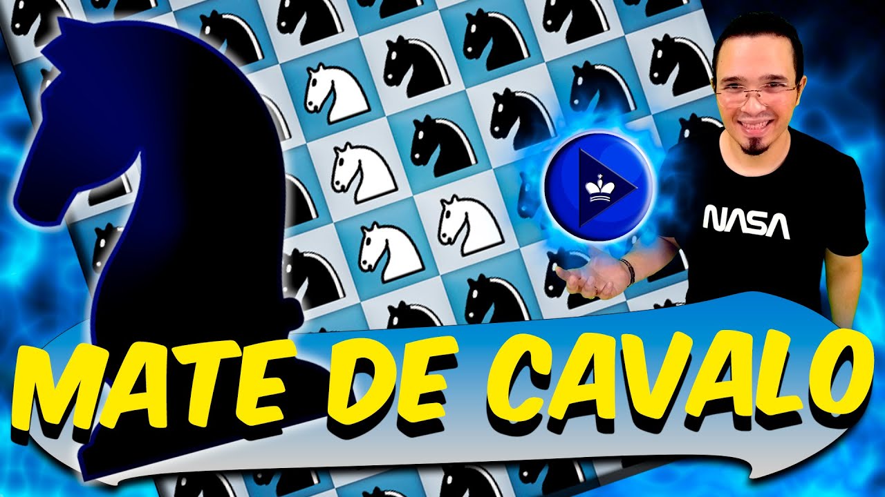 APRENDA O QUE É XEQUE-MATE DE CAVALO NA PRÁTICA