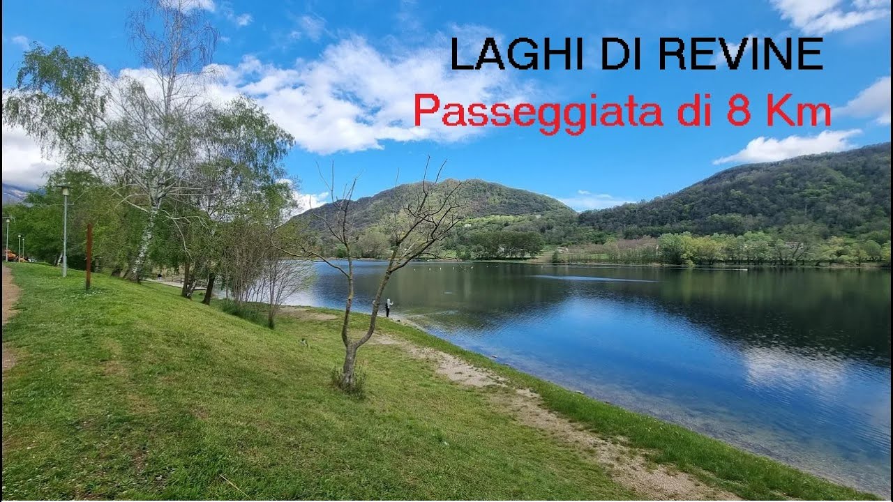 Giro dei laghi di Revine (Lago e S. Maria). Passeggiata stupenda in zona prosecco di Valdobbiadene.