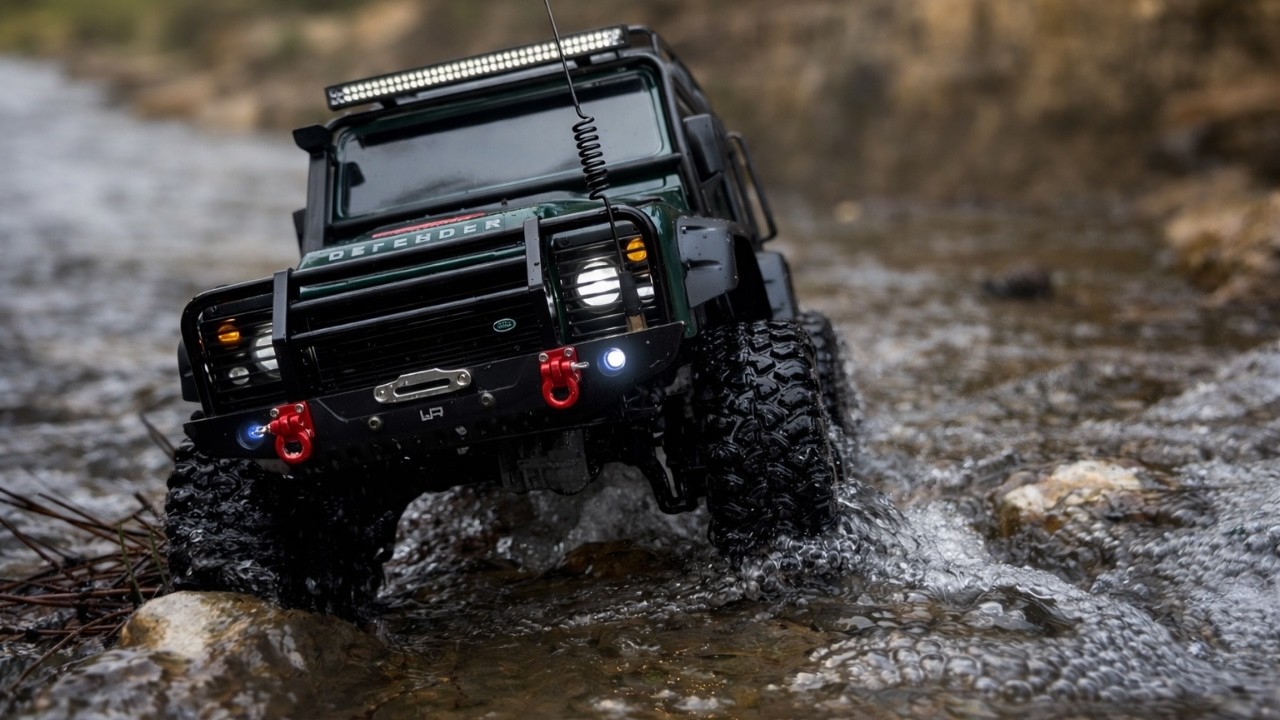 Traxxas TRX-4 Defender 110 Pro Scale | Küçük Derede Büyük Mücadele | Rc Adventures