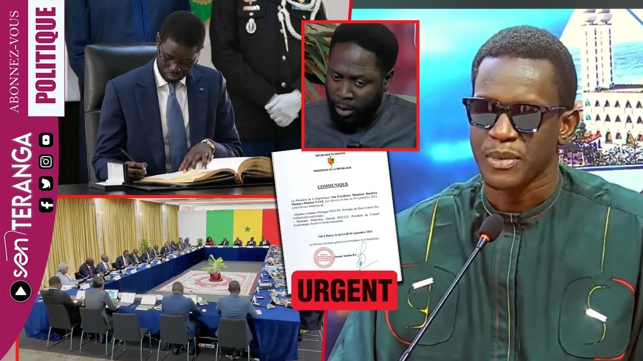 🔴Urgent: Diomaye limoge Kilifeu - SONKO réagit - la CAF offre la CAN au Moroc, Arona Niang balance..