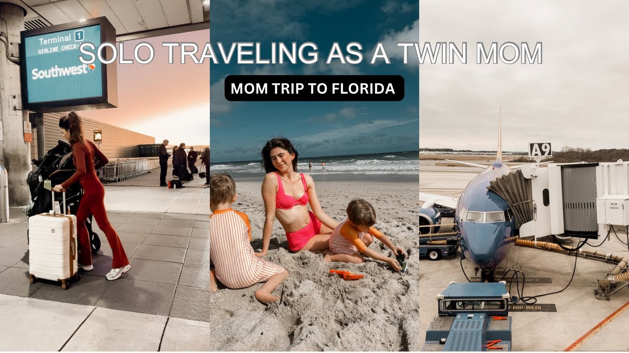 Solo Traveling With My Twin Toddlers