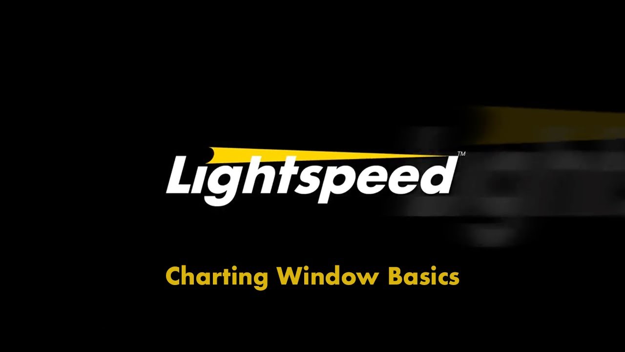 Charting Window Basics on Lightspeed Trader
