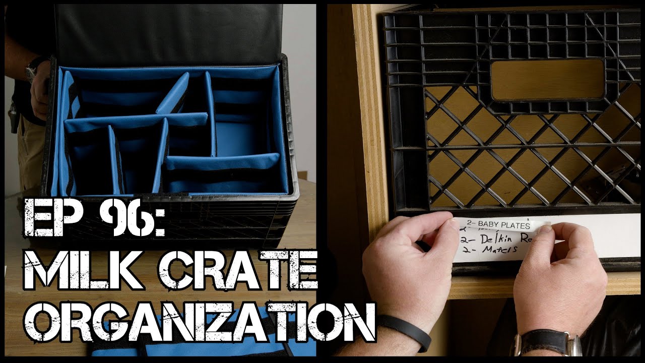 Episode 96: Milk Crate Organization