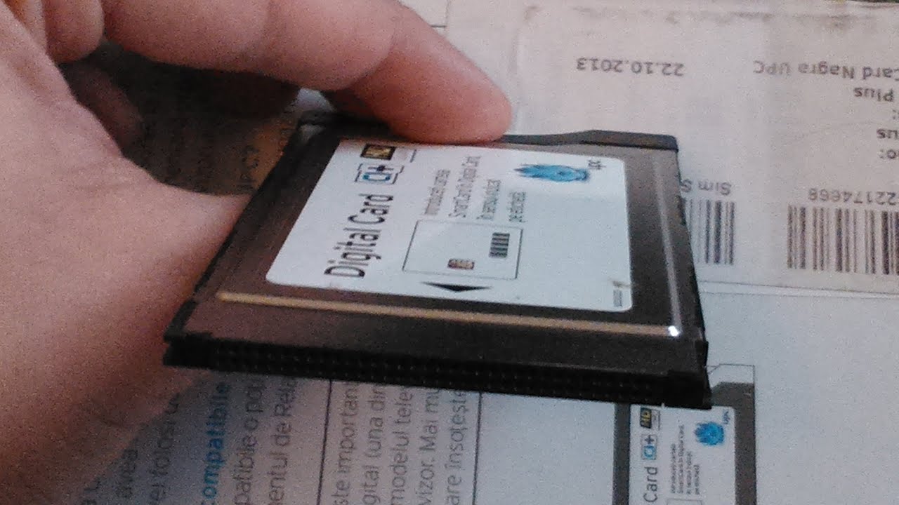 Setare Card CI+ UPC HD pe Samsung EH5000